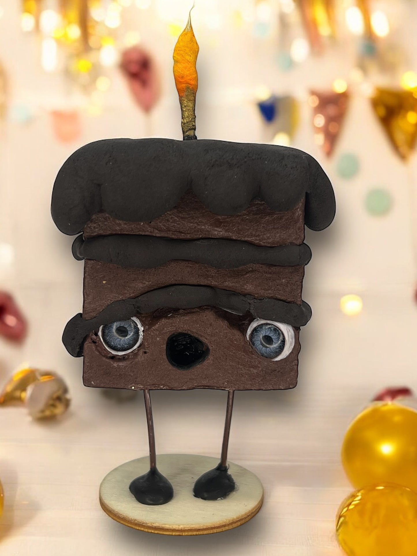 Surprise Birthday Drop!! Double chocolate Fudge Cake