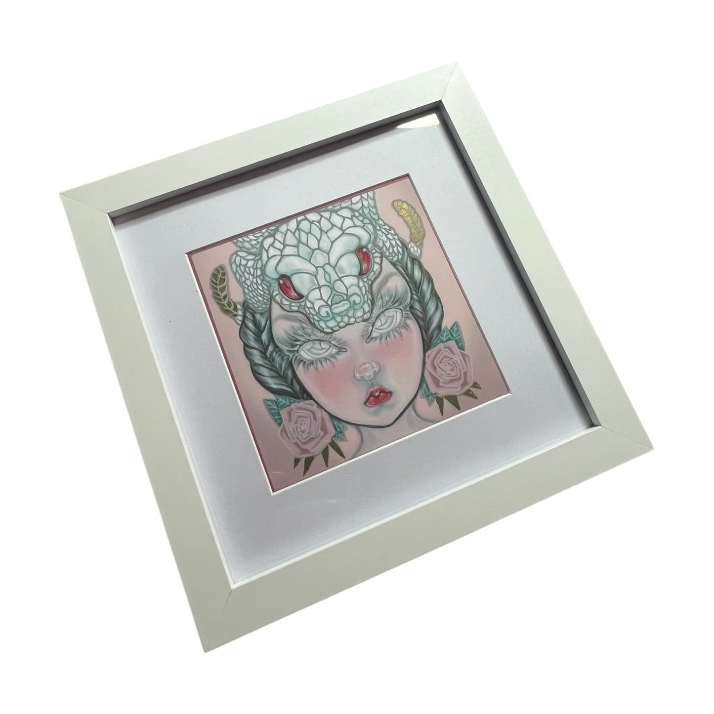 4"x4" Year of the Snake print